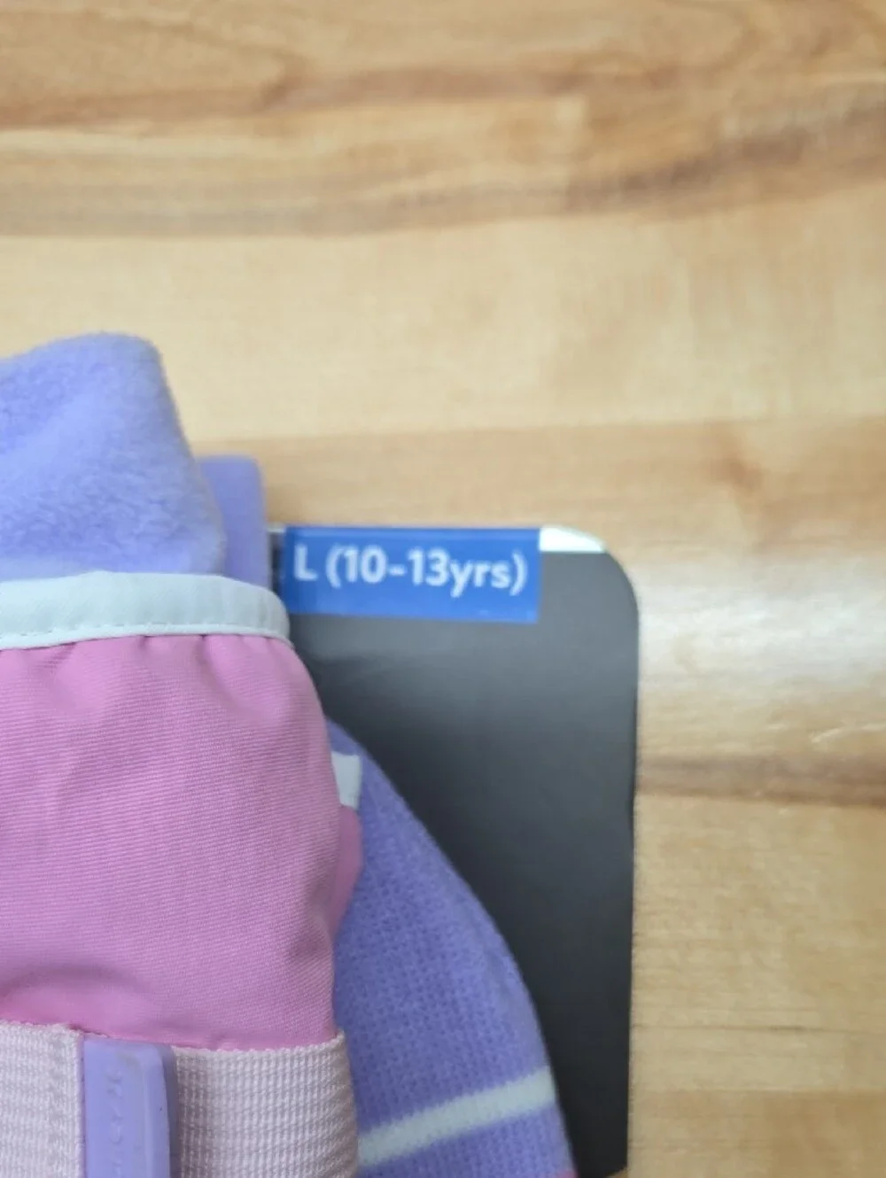 Hurley Pink & Lavender Youth Ski Beanie and Glove Set
